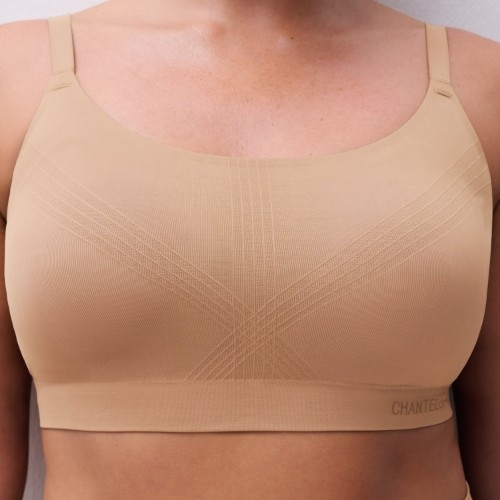 Chantelle Comfort terracotta wireless bra