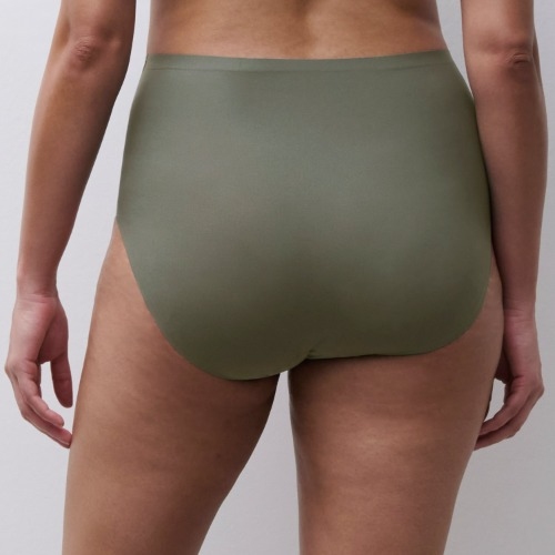 Chantelle SoftStretch green high waist brief