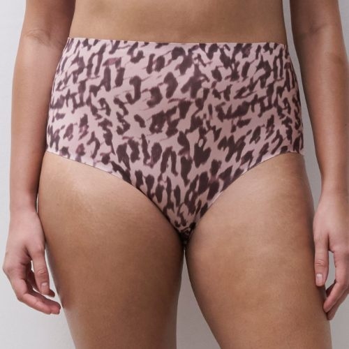 Chantelle SoftStretch pink high waist brief