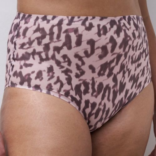 Chantelle SoftStretch pink high waist brief