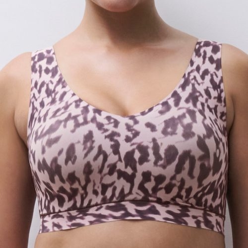Chantelle SoftStretch pink wireless bra