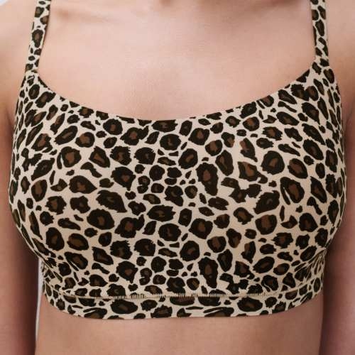 Chantelle SoftStretch brown wireless bra