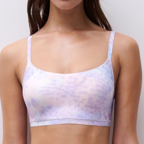 Chantelle SoftStretch violet wireless bra