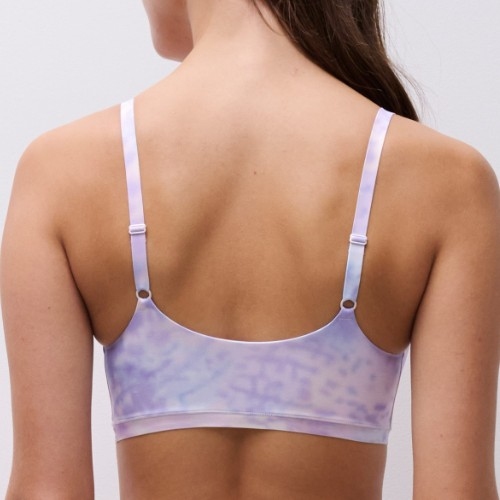 Chantelle SoftStretch violet wireless bra