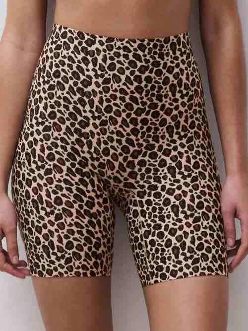 Chantelle SoftStretch brown high waist brief