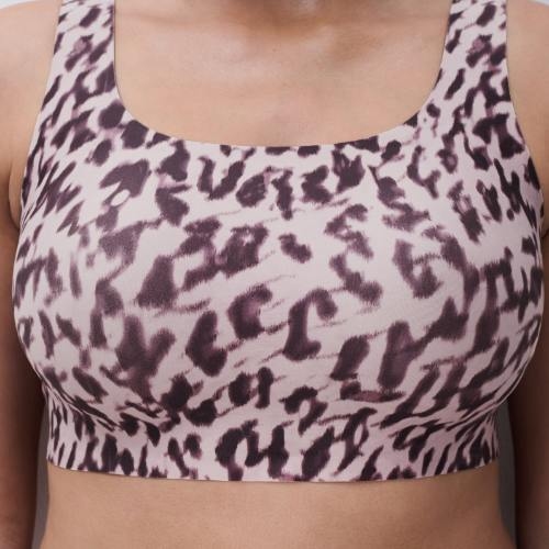 Chantelle SoftStretch pink wireless bra