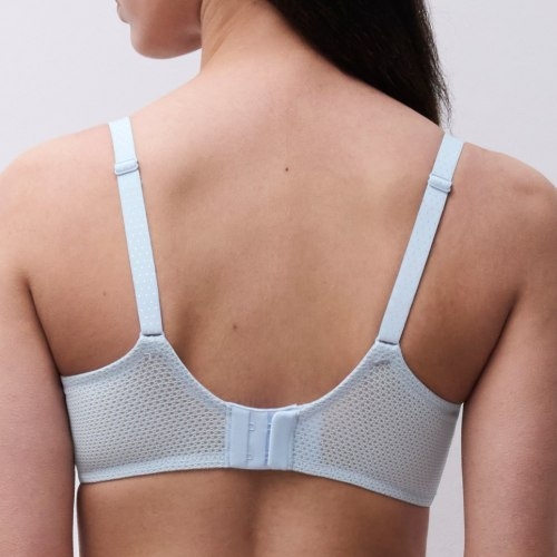 Chantelle Fleurs ice blue padded bra