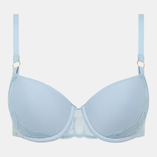 Chantelle Fleurs ice blue padded bra