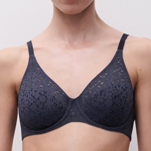 Chantelle EasyFeel Norah Chic navy blue non-padded bra