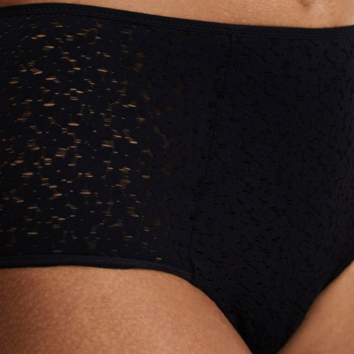 Chantelle EasyFeel Norah black high waist brief