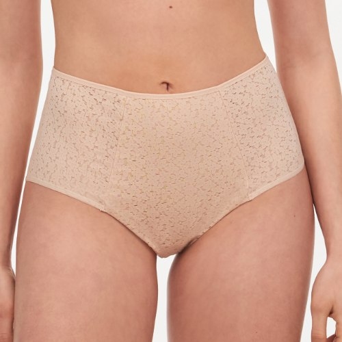 Chantelle EasyFeel Norah beige high waist brief