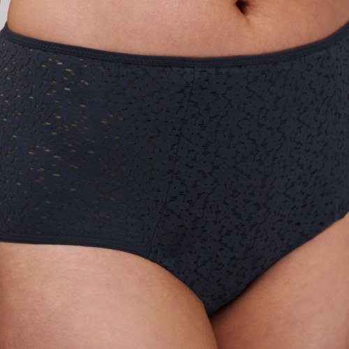 Chantelle EasyFeel Norah navy blue high waist brief