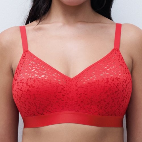 Chantelle EasyFeel Norah poppy red wireless bra