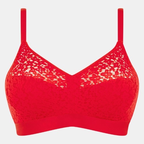 Chantelle EasyFeel Norah poppy red wireless bra