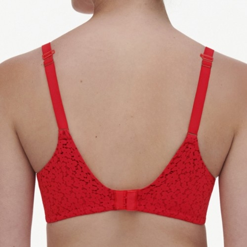 Chantelle EasyFeel Norah poppy red padded bra