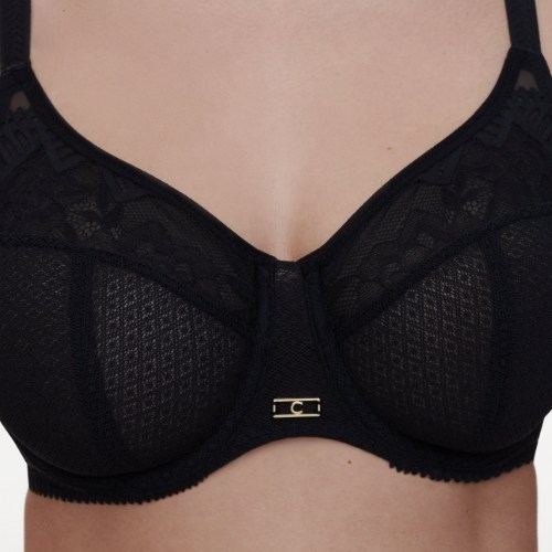 Chantelle Origins black non-padded bra