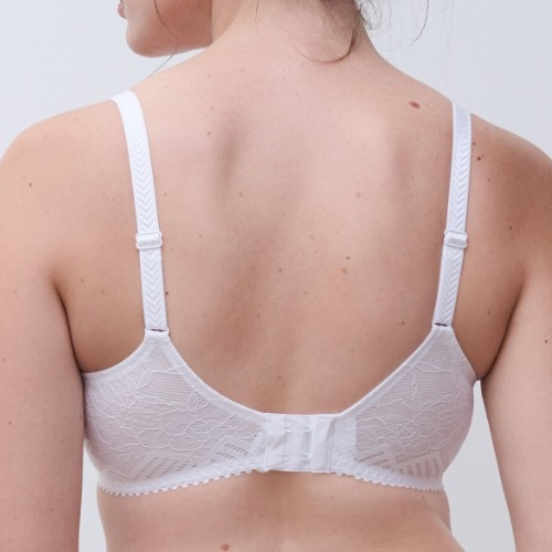Chantelle Origins white padded bra