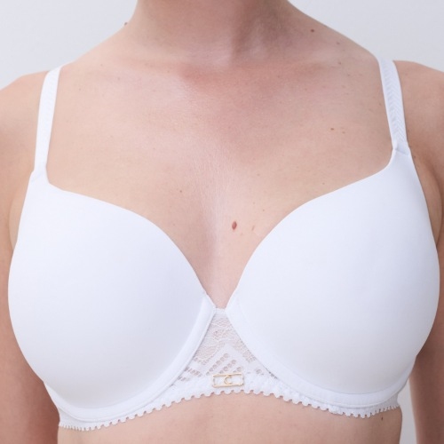 Chantelle Origins white padded bra