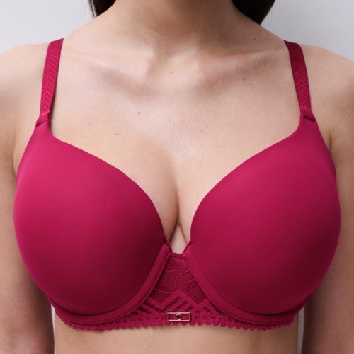 Chantelle Origins red padded bra