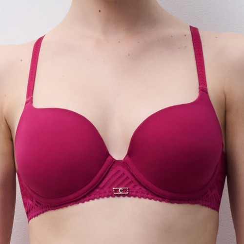 Chantelle Origins red padded bra