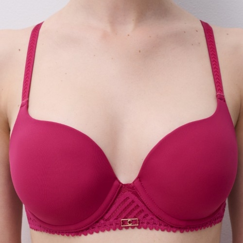 Chantelle Origins red padded bra