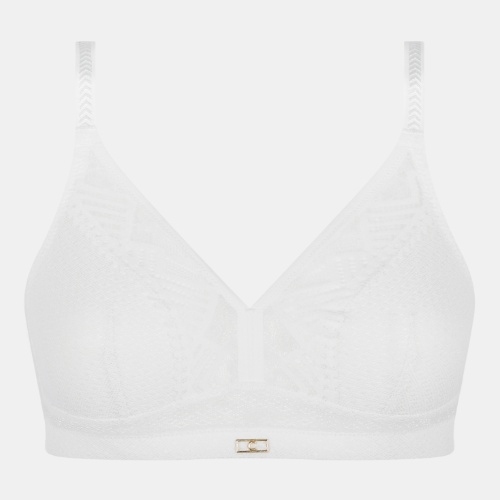 Chantelle Origins white wireless bra