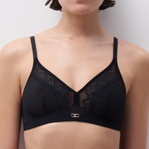 Chantelle Origins black wireless bra