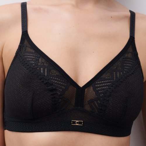 Chantelle Origins black wireless bra