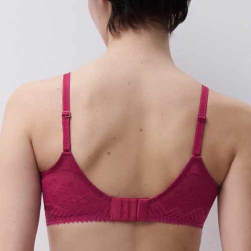 Chantelle Origins red wireless bra