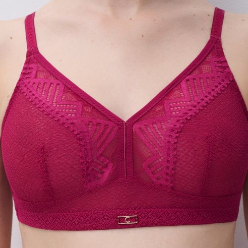 Chantelle Origins red wireless bra