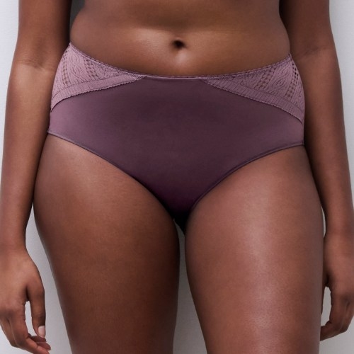 Chantelle EasyFeel Easy Support purple high waist brief