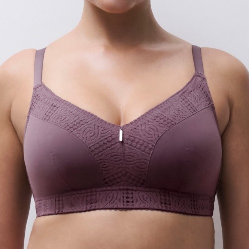 Chantelle EasyFeel Easy Support purple wireless bra