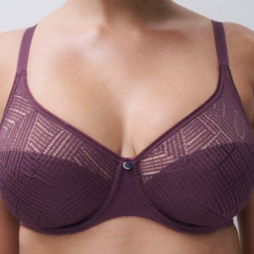 Chantelle EasyFeel Emma purple padded bra