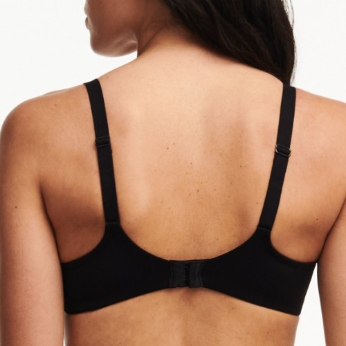 Chantelle EasyFeel Floral Touch black non-padded bra