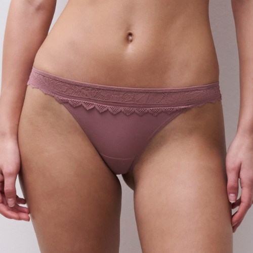 Chantelle EasyFeel Floral Touch pink thong
