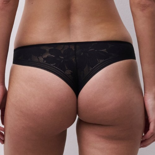 Chantelle EasyFeel Osmose black thong