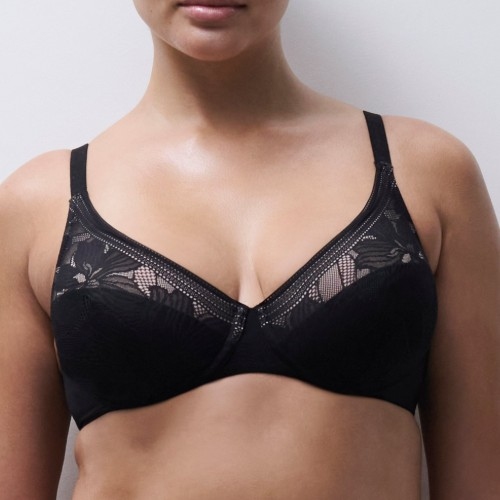 Chantelle EasyFeel Osmose black/blue padded bra