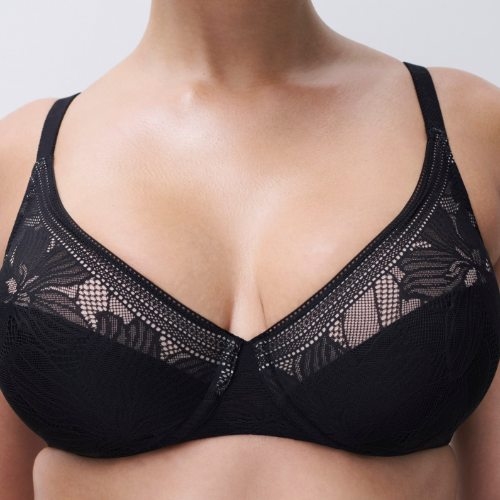 Chantelle EasyFeel Osmose black/blue padded bra