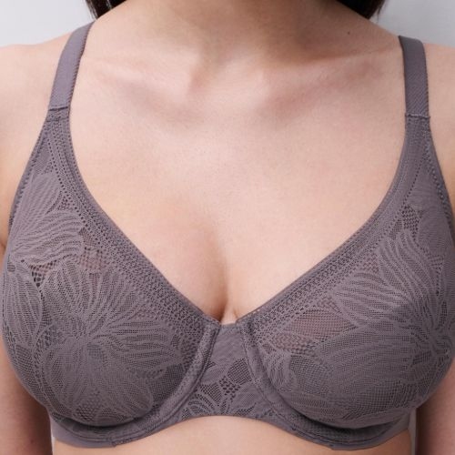 Chantelle EasyFeel Osmose grey padded bra