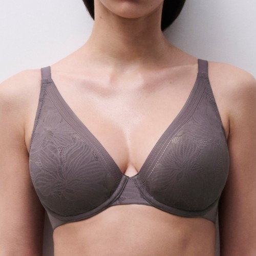 Chantelle EasyFeel Osmose grey padded bra