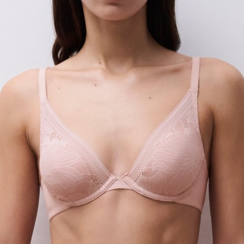 Chantelle EasyFeel Osmose pink padded bra