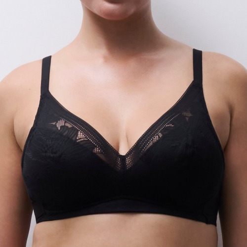 Chantelle EasyFeel Osmose black wireless bra