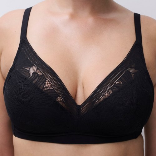 Chantelle EasyFeel Osmose black wireless bra
