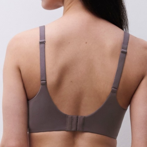 Chantelle EasyFeel Osmose grey wireless bra