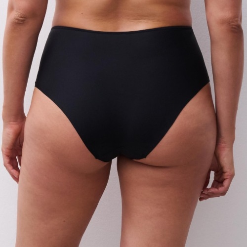 Chantelle Pulp Edge black high waist brief