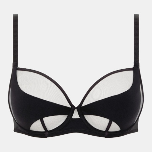 Chantelle Pulp Edge black non-padded bra