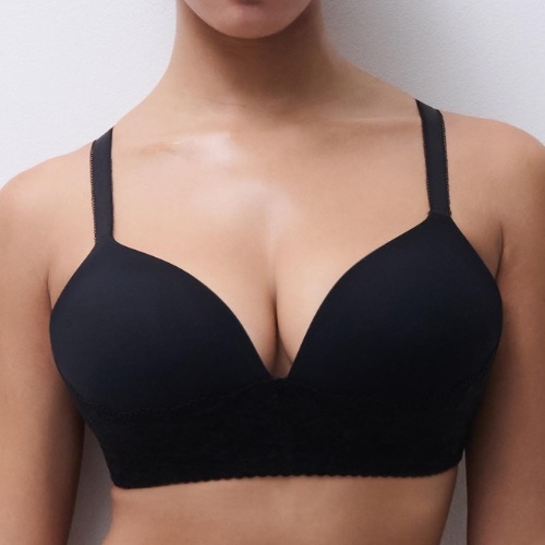 Chantelle Pulp Edge black wireless bra