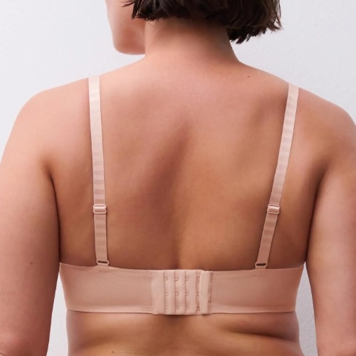 Chantelle Pulp Edge pink wireless bra