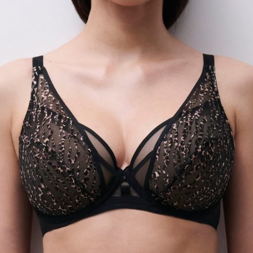 Chantelle Pulp Electra black non-padded bra