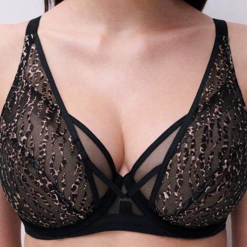 Chantelle Pulp Electra black non-padded bra